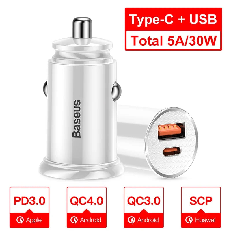 Car Mini USB Charger