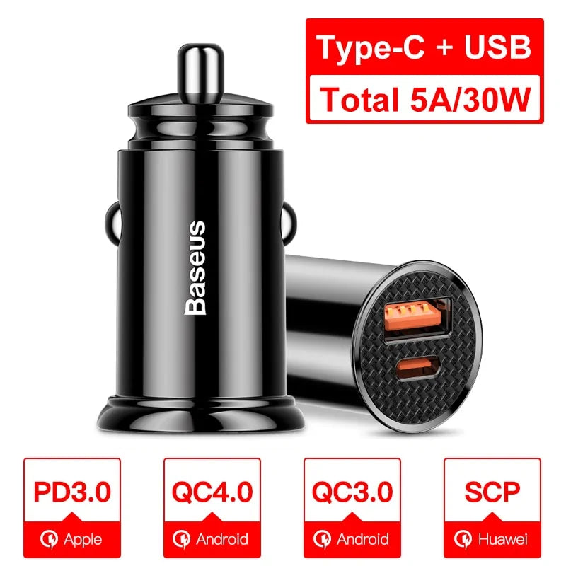 Car Mini USB Charger